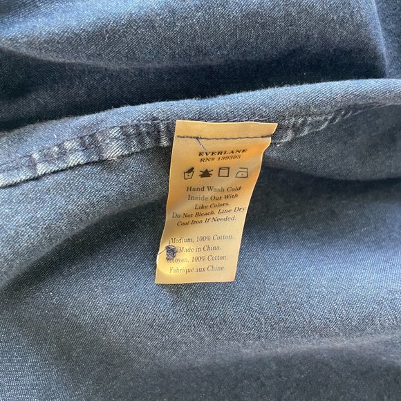 Everlane Indigo Shirt - Picture 4 of 5
